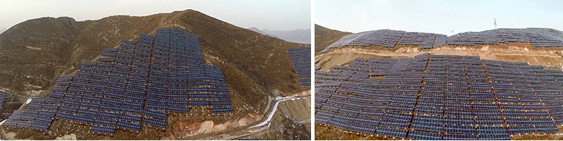 Hebei Qianxi 40MW Mountain Photovoltaic Power Station Project(图2) Hebei Qianxi 40MW Mountain Photovoltaic Power Station Project(图2)