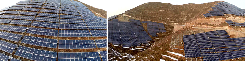 Hebei Qianxi 40MW Mountain Photovoltaic Power Station Project(图3) Hebei Qianxi 40MW Mountain Photovoltaic Power Station Project(图3)